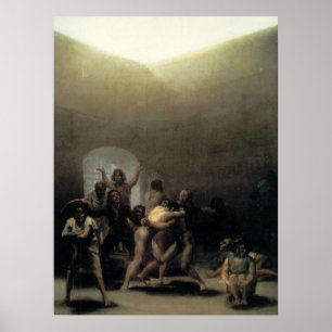 'Hof mit Irren' Poster
