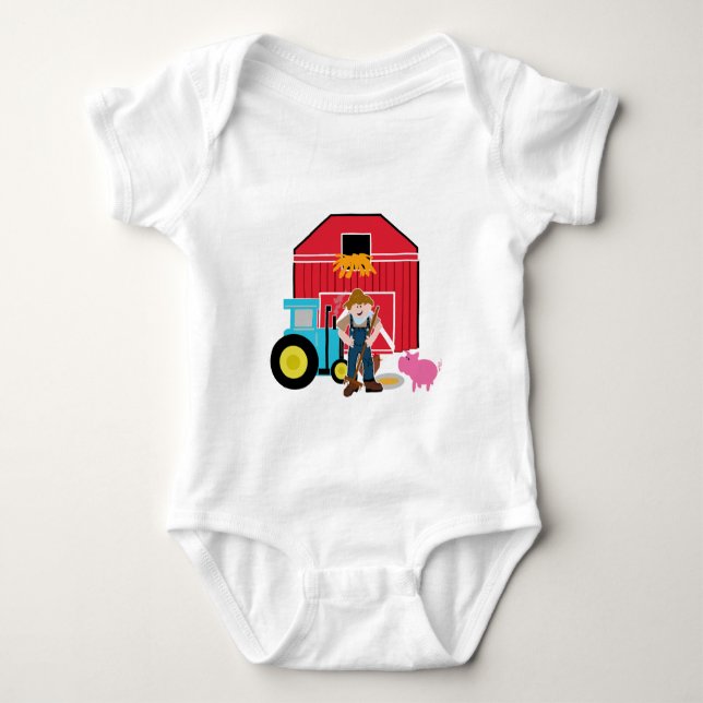 Hof-T-Shirts und Geschenke Baby Strampler (Vorderseite)