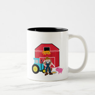 Hof-T-Shirts und Geschenke Zweifarbige Tasse