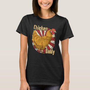 Hof-Tier-Huhn-Vater-Bauer-Männer-Vatertag C T-Shirt