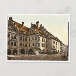 Hofbräuhaus, München, Bayern, Deutschland klassisc Postkarte