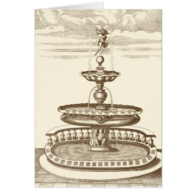 Hofbrunnen mit Zierstuben (Vorne)