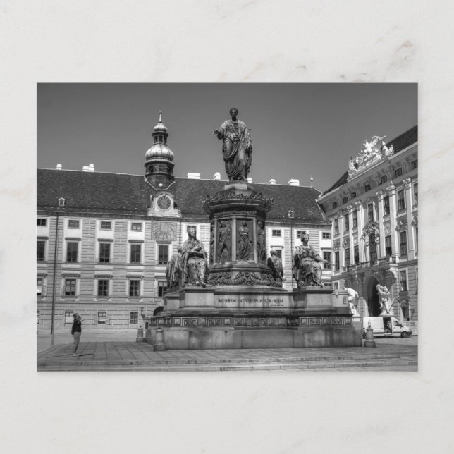 Hofburg Wien Österreich Postkarte (Vorderseite)