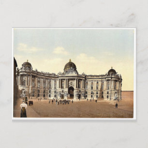 Hofburg, Wien, Österreich-Ungarn, klassisches Foto Postkarte
