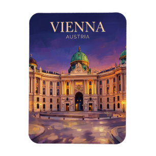 Hofburgpalast Österreich Magnet