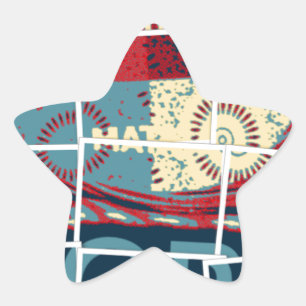 Hoffe, das Wunder schöne schöne schöne inspirieren Stern-Aufkleber