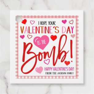 Hoffe, dass dein Valentinstag die Bombenmarken ist Geschenkanhänger