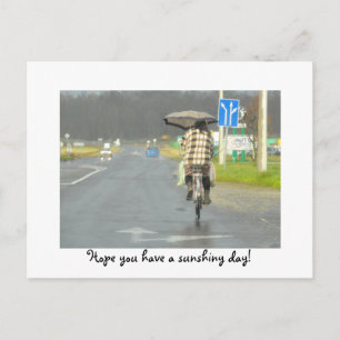 Hoffe, dass du einen sonnigen Tag hast! Ungarn 200 Postkarte
