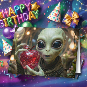 Hoffe, dein Geburtstag ist bis ins Innerste heraus Karte