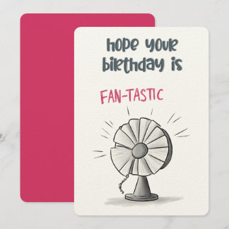 Hoffe, dein Geburtstag ist FAN-TASTISCH! | Ein Coo Einladung