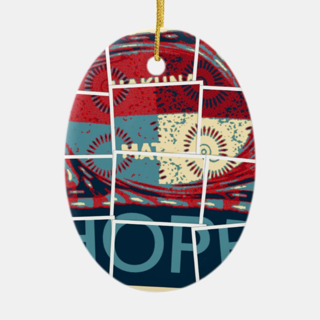 Hoffe Hakuna Matata Keramikornament (Vorne)