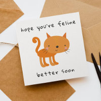 Hoffen Sie, dass Sie Feline besser bald Niedliche