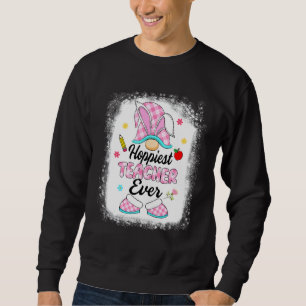 Hoffentlich Lehrer je Buffalo Kariert Gnome Bunny  Sweatshirt