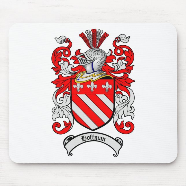 HOFFMAN-FAMILIENWAPPEN - HOFFMAN-WAPPEN MOUSEPAD (Vorne)
