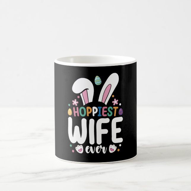 Hoffnest Ehefrau Ever Familie Ostern Sonnige Eier Kaffeetasse (Mittel)