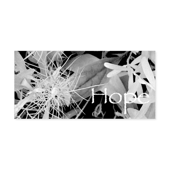 Hoffnung 2.9 x 1.4 permastempel (Design)