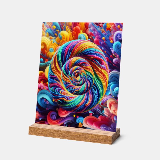 HOFFNUNG ACRYLSCHILD (Winkel)