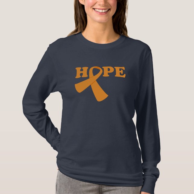 HOFFNUNG ADD/ADHD Bewusstsein mit Band T-Shirt (Vorderseite)