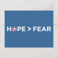 Hoffnung > Angst obama 2008 Hoffnung gewonnen