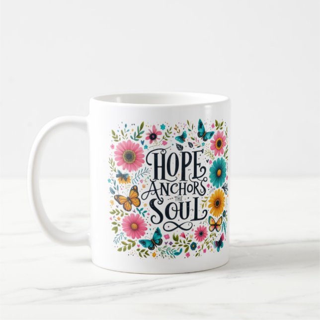 Hoffnung Anker das Soul Kaffeetasse (Links)