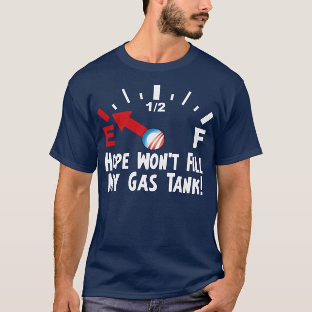 Hoffnung - AntiObama T-Shirt (Vorderseite)
