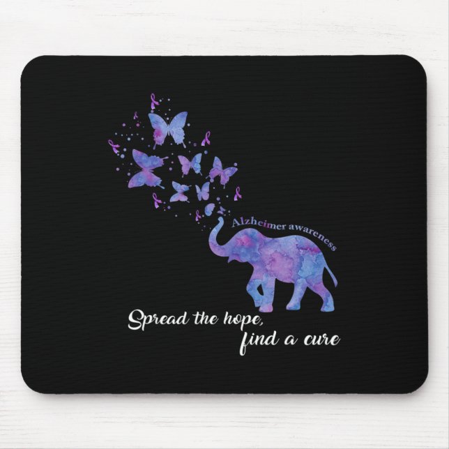 Hoffnung auf ein Heilmittel Alzheimerheimer Awaren Mousepad (Vorne)