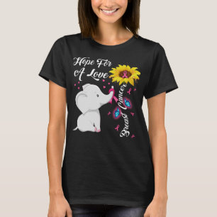Hoffnung auf eine Heilung Brustkrebs Bewusstsein S T-Shirt