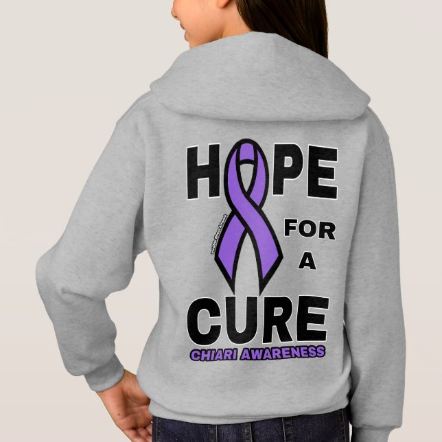 Hoffnung auf eine Heilung... Chiari Hoodie (Rückseite)