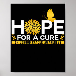 Hoffnung auf eine Heilung der Krebserkrankung im K Poster