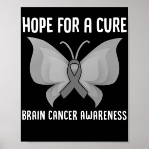 Hoffnung auf eine Heilung Hirntumor Poster