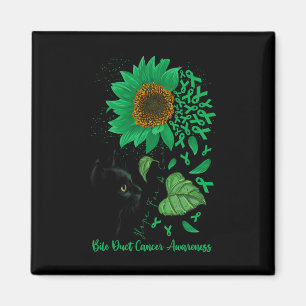 Hoffnung auf eine Katzenkur und Sonnenblumenkrebs Magnet