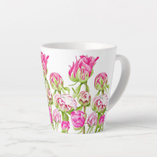 Hoffnung auf eine kleine Latte-Tasse Milchtasse