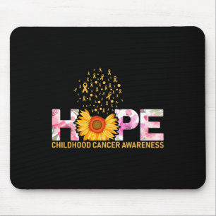 Hoffnung auf eine Welt mit Kinderkrebs Mousepad