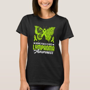 Hoffnung auf Heilung Schmetterlingslymphom-Bewusst T-Shirt