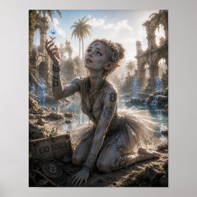 Hoffnung / Ballerina / Wüstenoase Poster (Vorne)