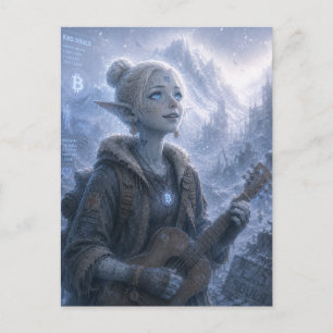 Hoffnung / Barde / Gefrorene Grenze Postkarte
