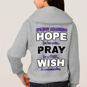 Hoffnung Beten wünscht...Epilepsy Hoodie