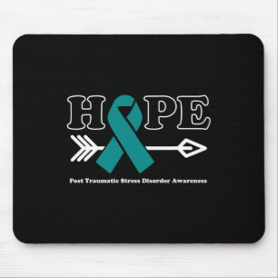 Hoffnung - Bewusstsein für posttraumatisches Stres Mousepad