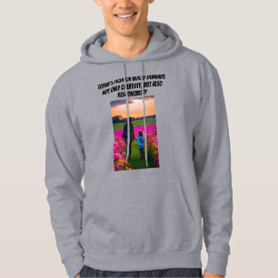 Hoffnung Blüten in der Nachhaltigkeit kultivieren  Hoodie
