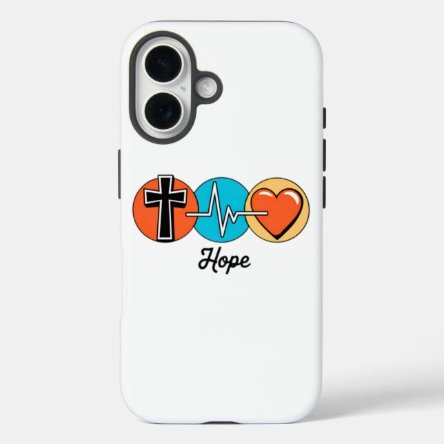 Hoffnung Case-Mate iPhone Hülle (Rückseite)