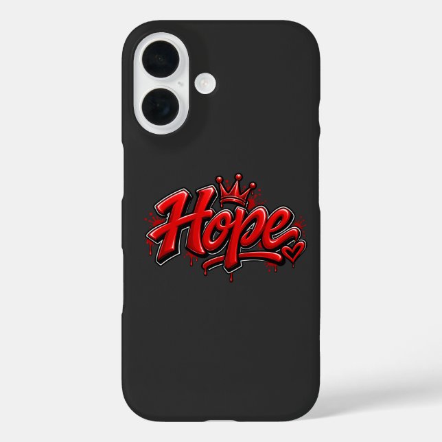 Hoffnung Case-Mate iPhone Hülle (Rückseite)