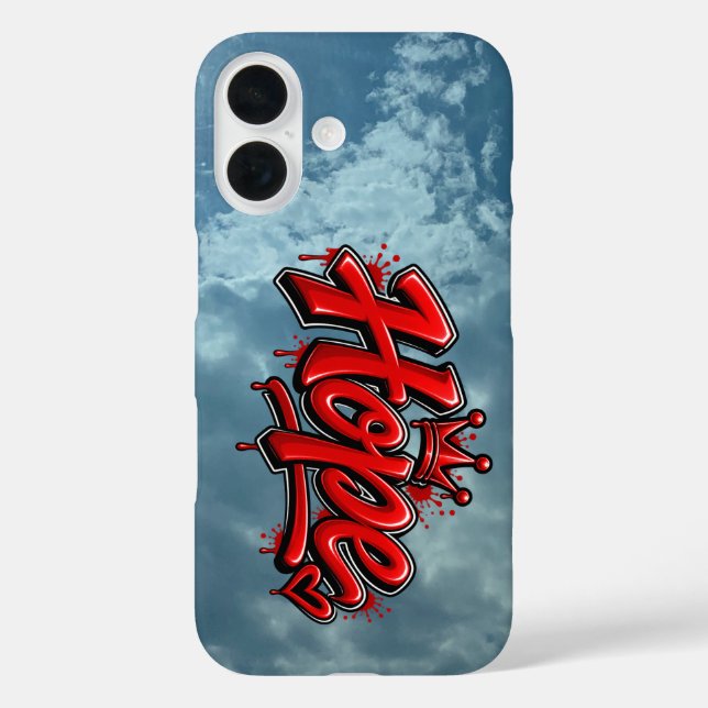 Hoffnung Case-Mate iPhone Hülle (Rückseite)