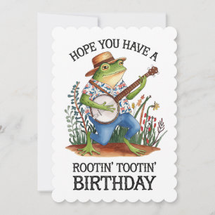 Hoffnung, dass du einen Rotin' Tootin' Birthday Fr Einladung