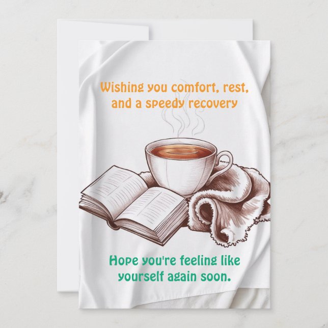 Hoffnung, du bist wieder Gefühl wie du selbst Einladung (Vorderseite)