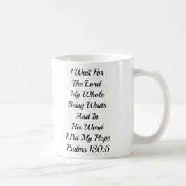 HOFFNUNG (ENTWERFE DEINE EIGENE TASSE) KAFFEETASSE