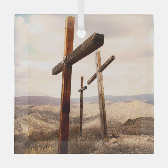 HOFFNUNG FÜR DIE WELTWEITE Glassverzierung Ornament Aus Glas (Vorderseite)