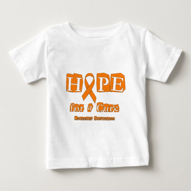 Hoffnung für eine Heilung - Leukämie Baby T-shirt (Vorderseite)