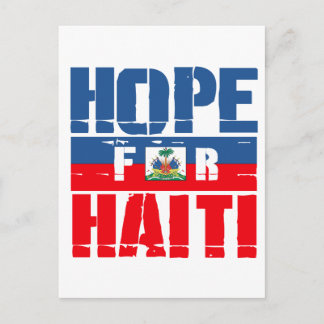 Hoffnung für Haiti Postkarte