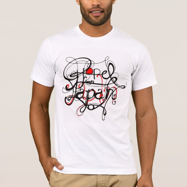 Hoffnung für Japan T-Shirt (Vorderseite)