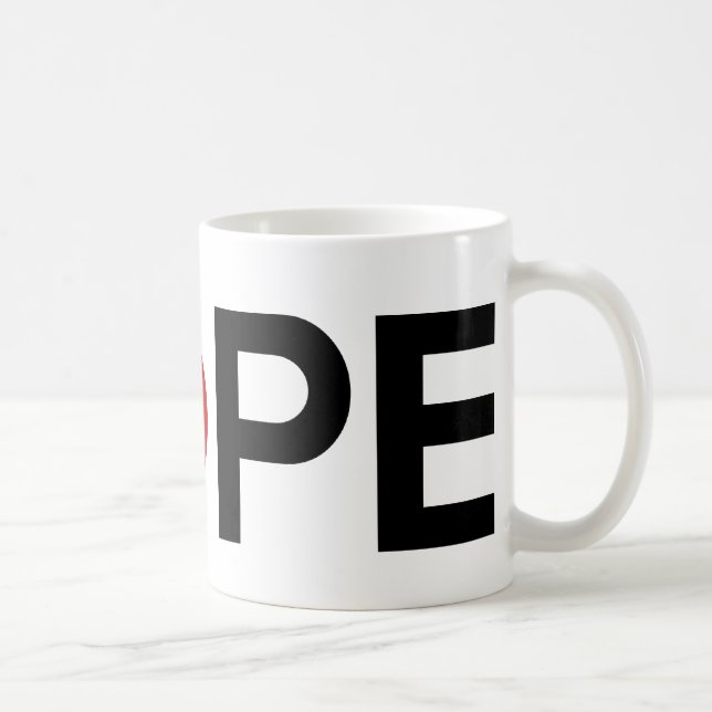 Hoffnung für Japan-Tasse Kaffeetasse (Rechts)